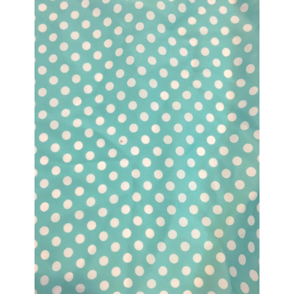 Vintage Mint POLKA Dot Scarf - NWT Passports Headscarf - Size 20 x 20 - Picture 6 of 6